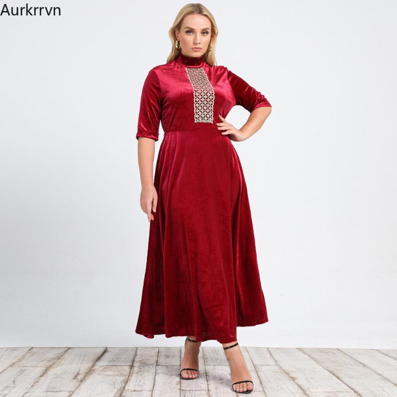 

Women's Plus Size Tracksuits Dresses Chic And Elegant Woman Dress Maxi Party Evening For Women 4xl Modest Red Summer 2022PlusWomen's