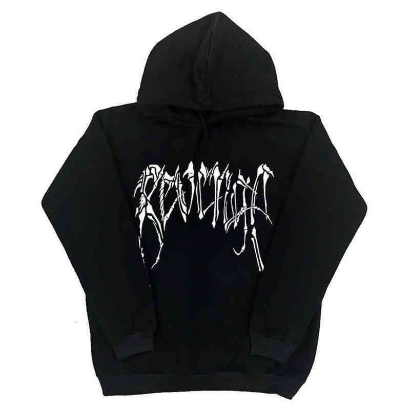 

Designer Palm Fashion Brands Mens Woman Lovers Cotton Large Loose Trendy Round Neck Revenge Personality Trend Skull Letter Printed Angel