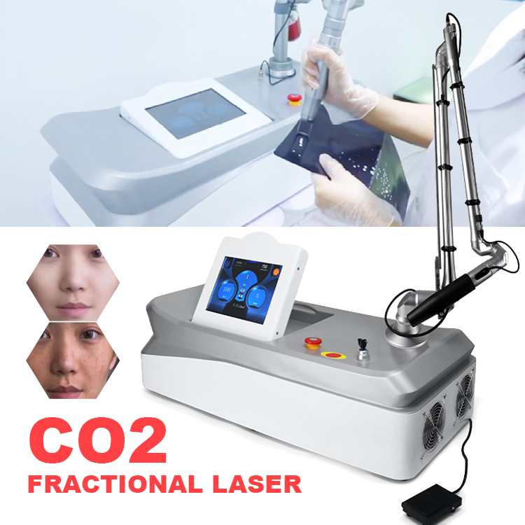 Articles de beauté équipement de Machine Laser fractionné Co2 755nm 1064nm 532nm Q-SWITCH 755 Pico détatouage