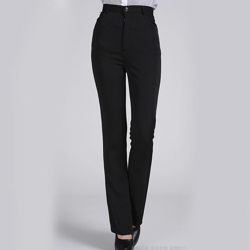 

Women's Pants & Capris Arrival Autumn Spring Women Western-style OL Formal Work Wear Black WomenWomen's