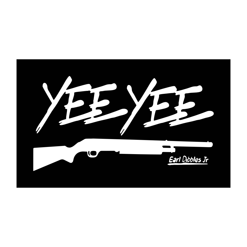 

Custom Digital Print 3x5 Feet / 90x150cm Yeeyee Flag Earl Dibbles Jr Black Flag Banner Fans Collection Hunting Deer Flags Prop Home Wall House Decoration