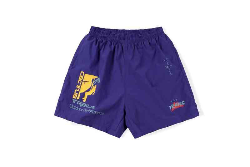 

20s Travis Scott Shorts Cactus Jack Climber Trails Men Women astroworld Shorts leisure Beach Style breechcloth astroworld Shorts, Brown2
