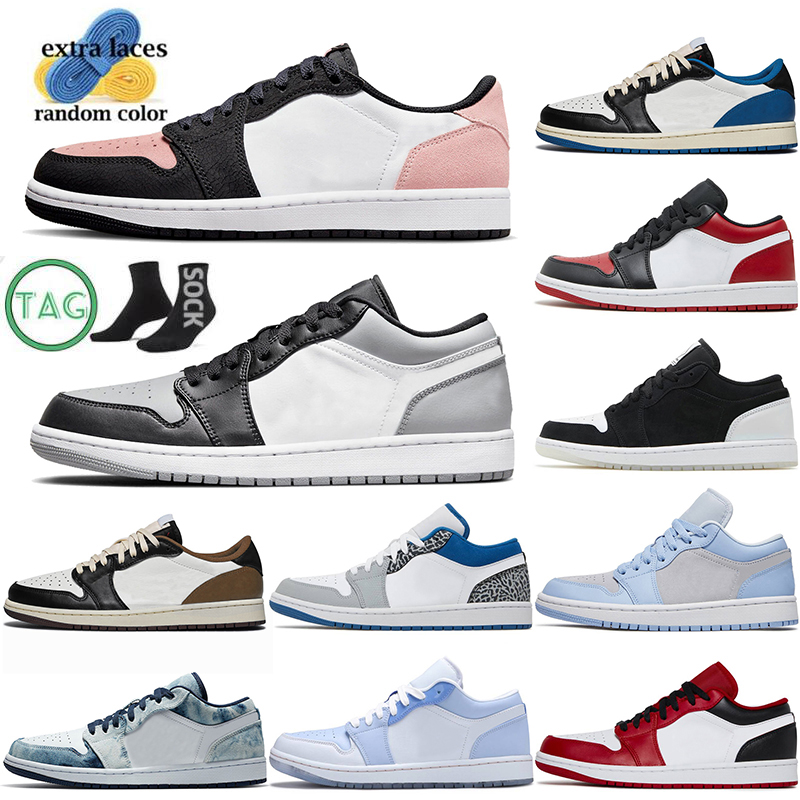 

Big Size US 12 Jumpman 1s Basketball Shoes Reverse Mocha 1 Low Diamond Shorts Women Sneakers Sports Ceramic Men Trainers Shadow Toe Bleached Coral Barely Green UNC, No#3 true blue 36-46