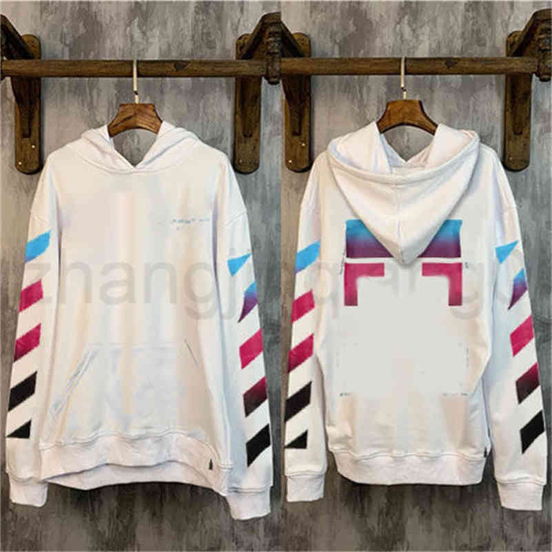 

Zip Up Man Off Hoodie Spring Autumn Clothing European American Fashion Loose Mens And Womens Lovers Oversized White Jacket, 11111