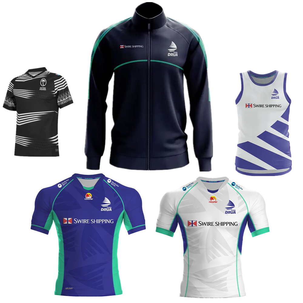 

New style 2022 2023 fiji DRUA rugby jersey Hooded Sweat FLYING FIJIANS FIJI 7S Rugby shirt Alternate Shirt Jerseys Training clothes vest Jacket