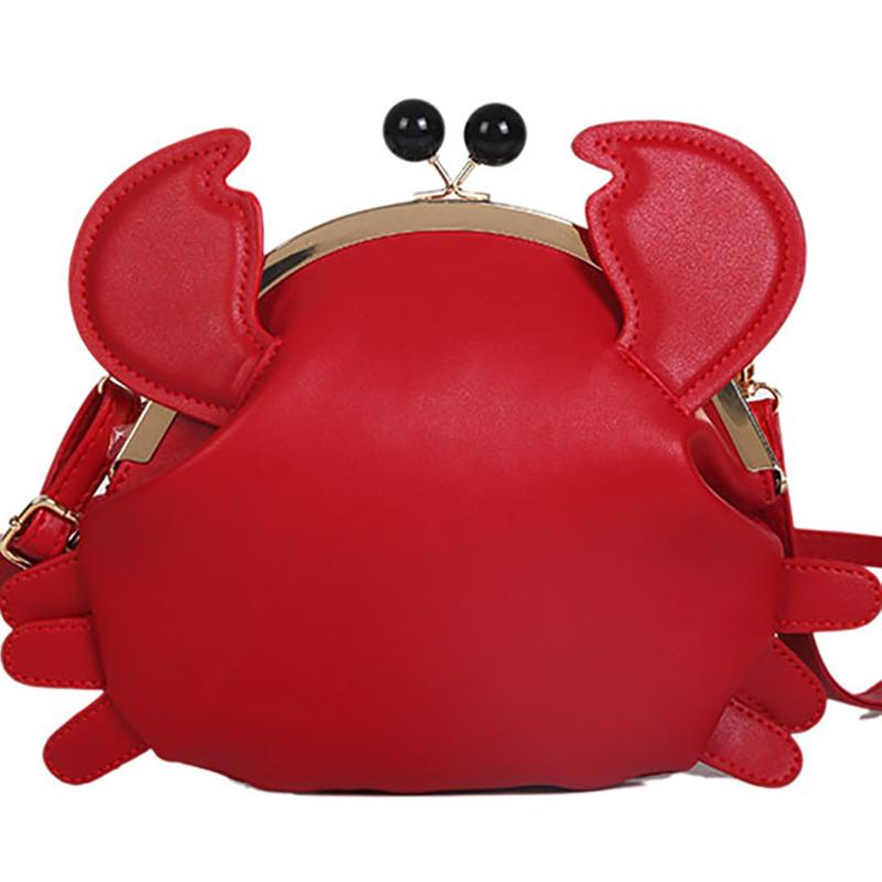 

Evening Bags Cartoon Crab Crossbody For Women Shopper Female Luxury Designer Shoulder Bag Ladies Funny Animal Package 2022Evening, 50 pcs choose this