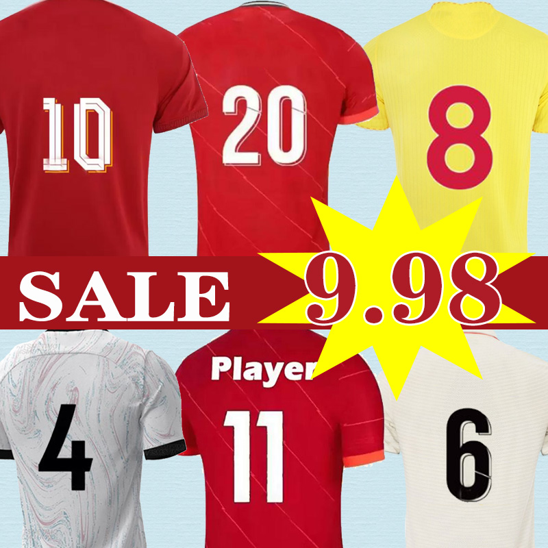 

22 23 soccer jerseys fans version LUIS DIAZ 22 23 club football shirt ALEXANDER-ARNOLD jersey Camisa de futebol Men blank camiseta uniform shirt, 22 23 home