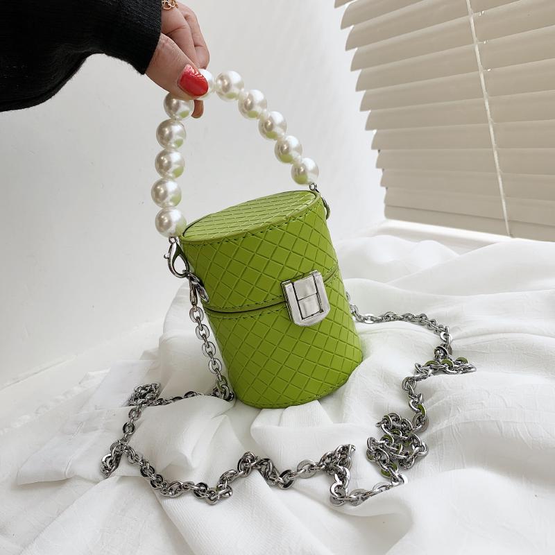 

Evening Bags Fashion Leather Mini Chain Crossbody Bag Trendy Lipstick Pouches Women Shoulder Vintage Clutches Female CuteEvening, Black