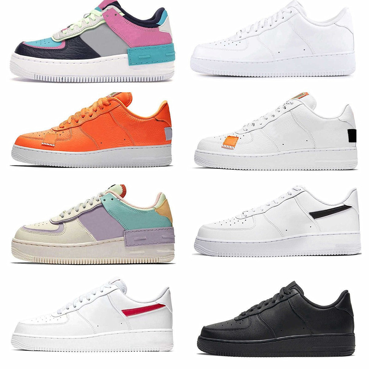 

2022 Designer Mens Sports Shoes OG Classic Triple White Low Shadow Utility Black Wheat FoRcES Pale Ivory Pastel Beige Airs Women Designer Trainers Sports Sneakers S1, Please contact us