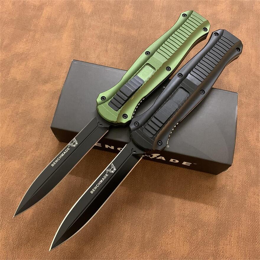 

Benchmade 3300 Infidel Double action knives D2 Steel Spear Point EDC Pocket Automatic Tactical gear Survival knife Of 3320 3310 3350 3310BK Tools