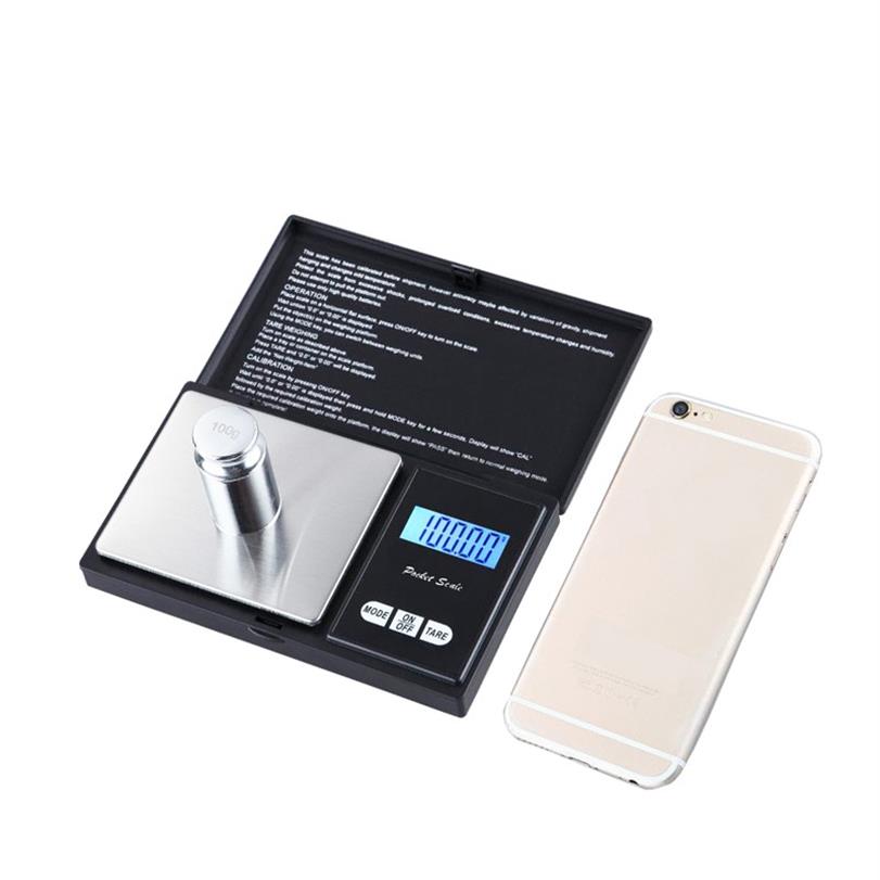 

Pocket Digital Scale Coin Gold Jewelry scales professional min Weigh electronic balance 100g 200g 500g X0 01g2706