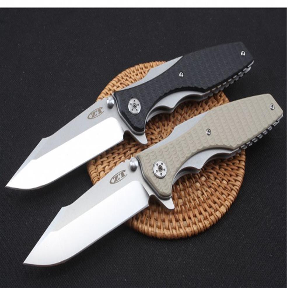 

ZT Folder Zero Tolerance hunting Folding Knife 0562 0606 0393 ZT0393 9Cr18MoV Ball bearing High Quality ZT camping 1pcs shippi300Q
