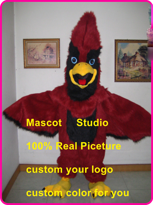 

red Cardinal Mascot costume custom fancy costume anime kit mascotte theme fancy 40167