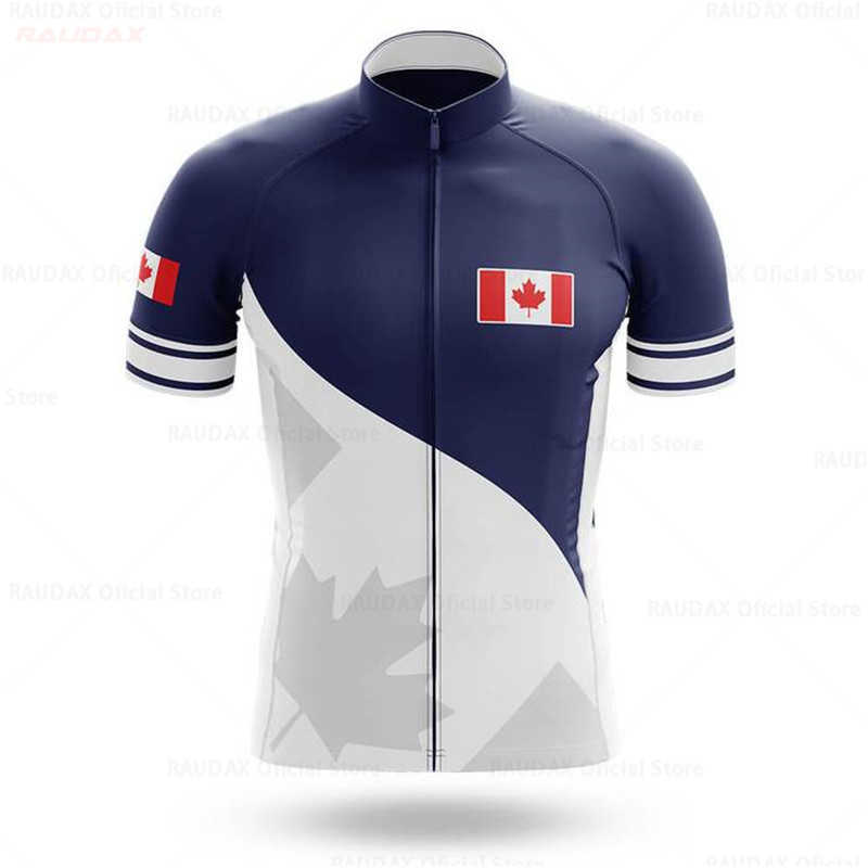

2022 New Clothes Tops Tracksuit Canada Summer Breathable Team Racing Sport Bicycle Simple Mens Cycling Short Bike Jersey, Jersey only 5