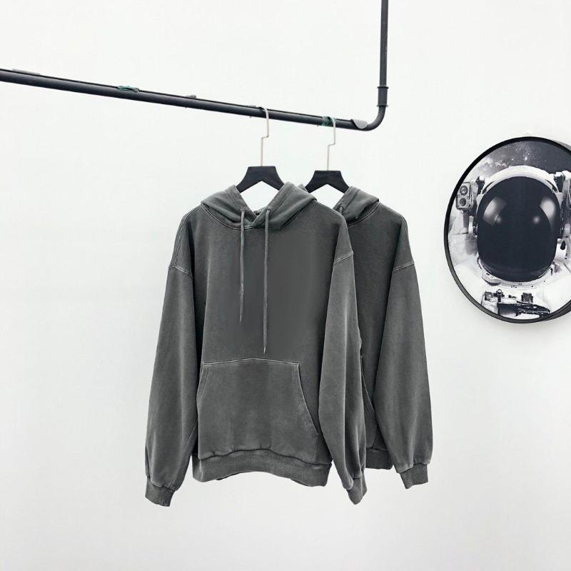

Women' Hoodies & Sweatshirts Womens Hoodie With Lock Pattern In Front 2022 Hooded Clothes Girls Hiphop Streetwear Washed Material Wholesale, Gray