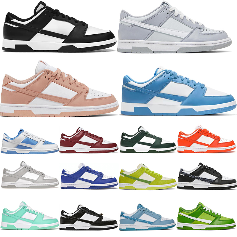 

Running Shoes For Mens Womens Low Black White Leather Sneakers Reverse UNC University Blue Coast Grey Fog Syracuse Paisley Rose Whisper Designer Sports Trainers, 39