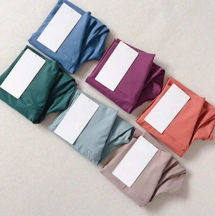 

6 Colors Lulus Women Classic Lululemen Leggings Womens Lulu le Mon Yoga Legging Pant Elastic High Waist Align Lu lus Lady Fitness Workout Gym Clothing Runing Pan s0m2#