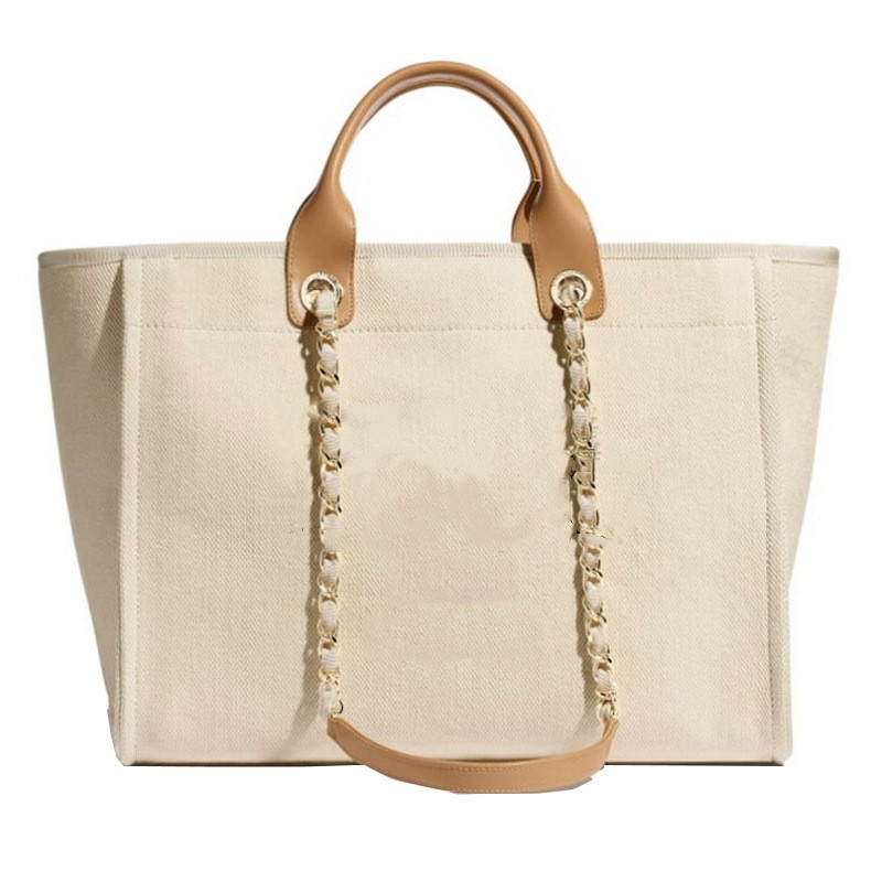 

Canvas Tote Bag C Large Capacity Handbag Shoulder Oblique Span Bag Shopping Dumpling Luxury Designer Bags Simple Letter Fanny Pack Square Handbags Purse Wallets, As pic size 30*39*22cm