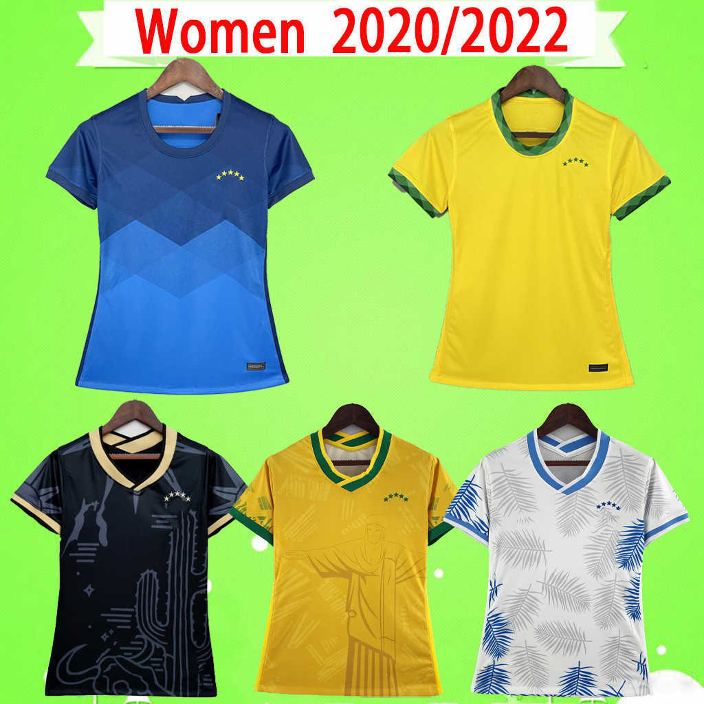 

Women soccer jersey 2021 2022 2023 girls Camiseta de futbol PAQUETA NERES COUTINHO bRAZILS football shirt liaies FIRMINO JESUS MARCELO PELE, 2022 women