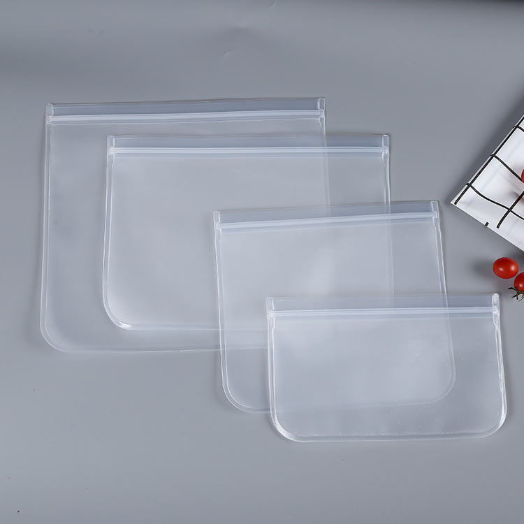 

Wholesale Reusable Freezer Bags PEVA Leakproof Zipper Silicone Food for Kids Travel/Home Storage Bags 1lots