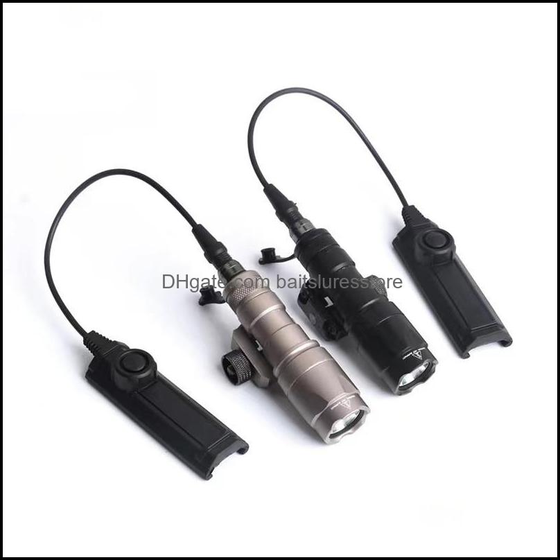 

Flashlights Tactical Accessories Gear Specialwarfare M300A Glare Flashlight Long/Light Rat Tail Mini Drop Dhnty, Sand color