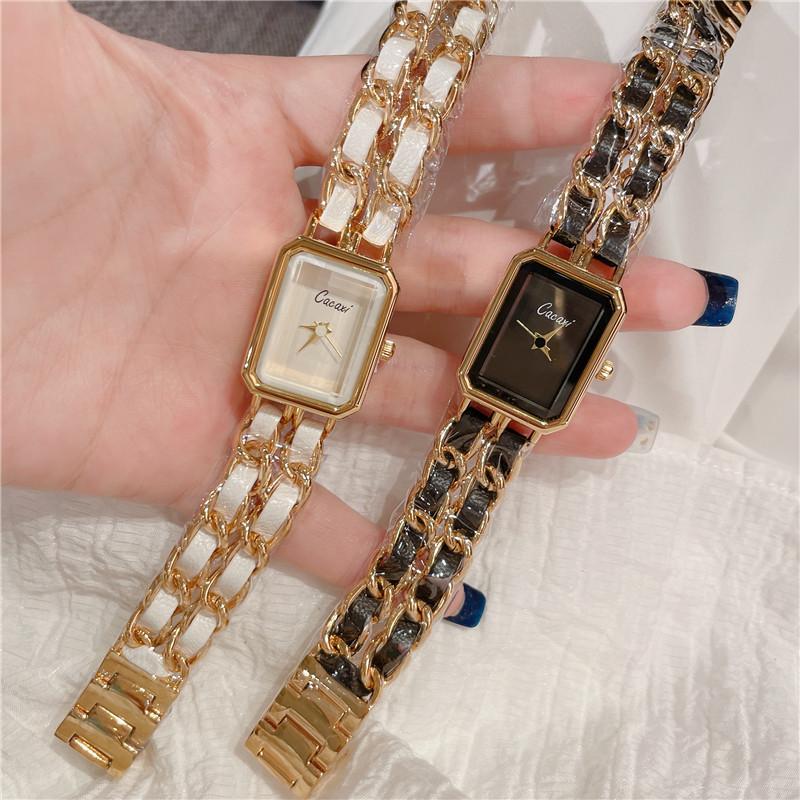 

Wristwatches Fashion Casual Analog Quartz Watch Women Leisure Wristwatch Alloy Lady Dress Party Clock Oringin CHA Model A306