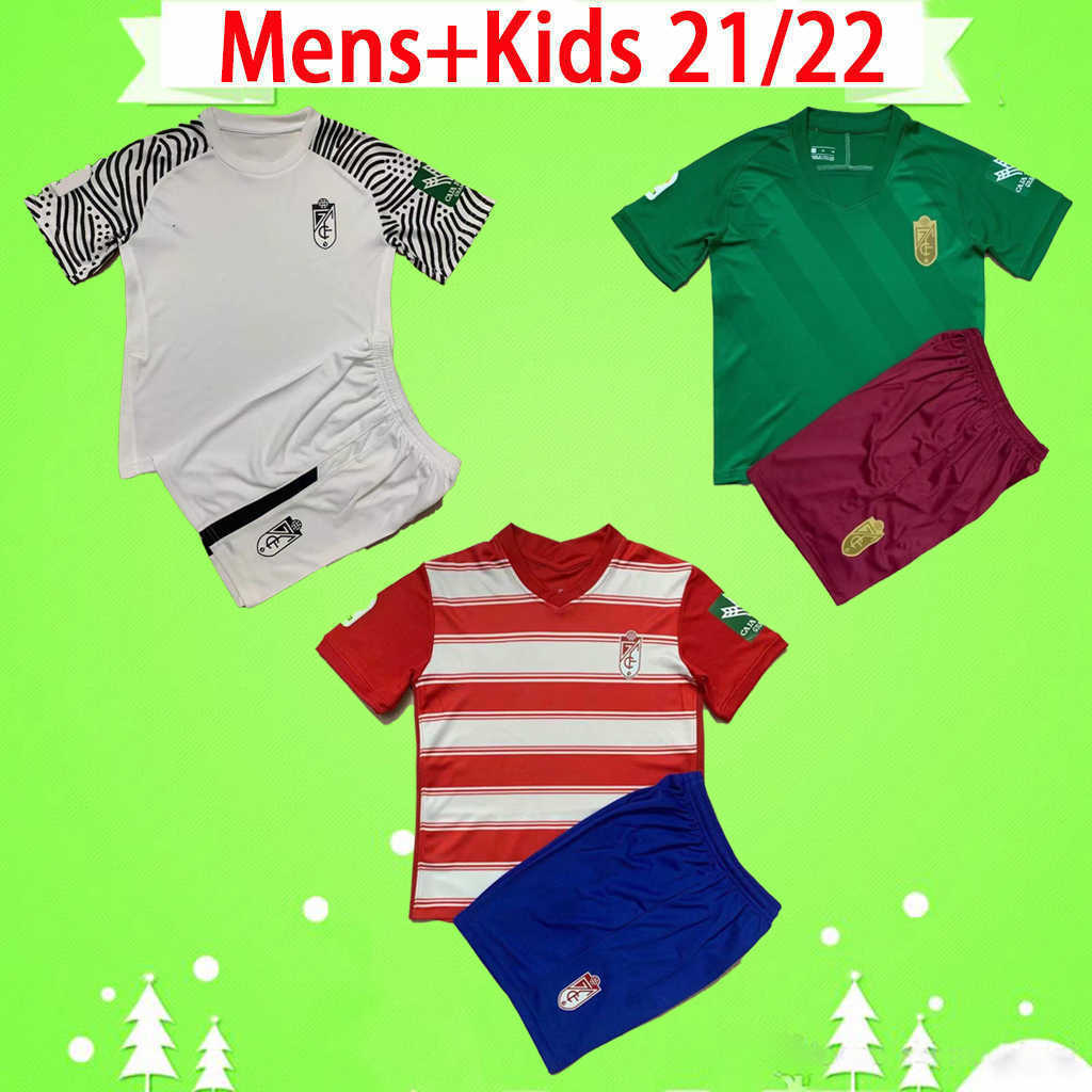 

Adult Kids Kit 21 22 Granada CF soccer jerseys boys sets MOLINA A.PUERTAS 2021 2022 uniforms child suit DOMINGOS D. D.MACHIS AZEEZ C.NEVA, 21/22 third