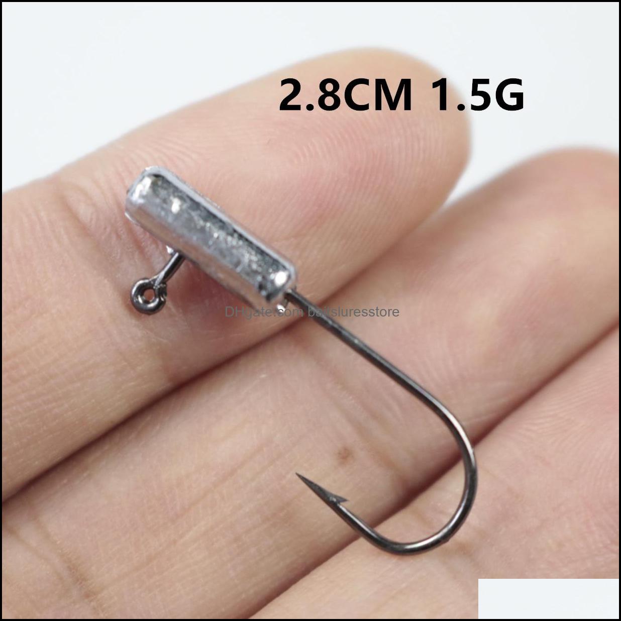 

Fishing Hooks Sports Outdoors 1Pc 2.8Cm 1.5G Lead Head Hook High Carbon Steel Pesca Carp Tackle Blu152 Drop Delivery 2021 K56V8