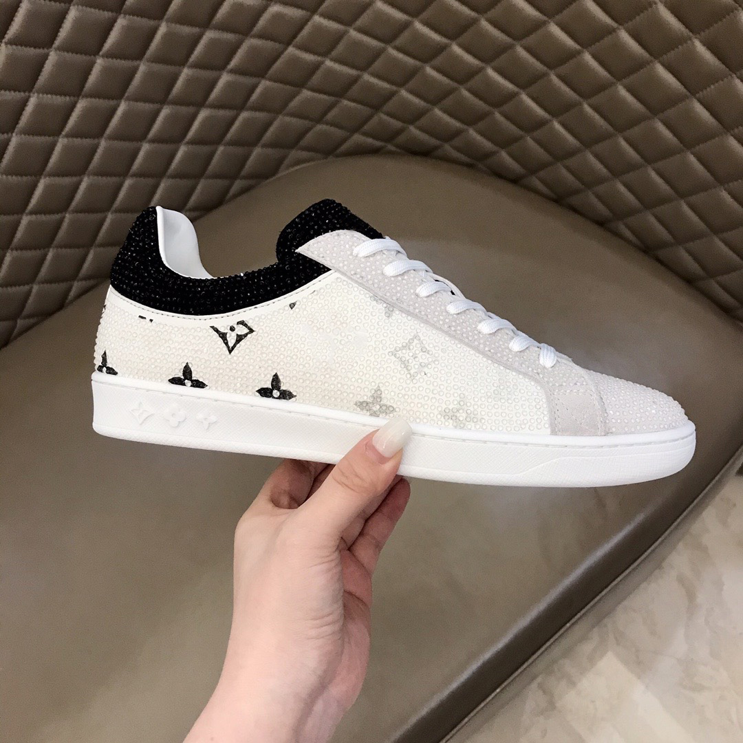 

High Quality Casual Shoes Fancy Shoes With Gradient Effect Printed Flat Bottom Classic Canvas Lady Man Stylist Trainers Size 36-44, 18