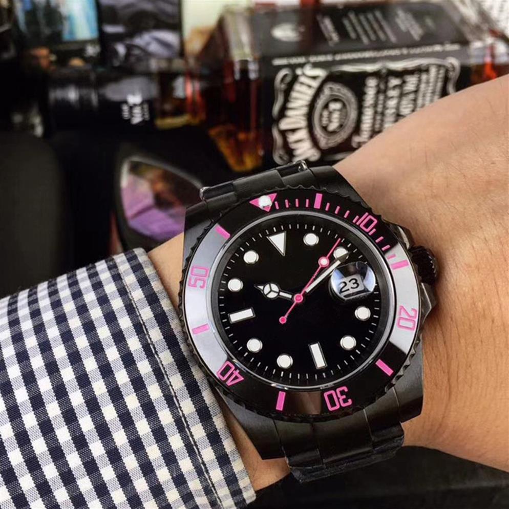 

Fashionable Blaken Watch Automatic Mechanical Movement 40MM all Black Dial Sapphire Glass 316 Precision Case Stainless Steel Watch190k