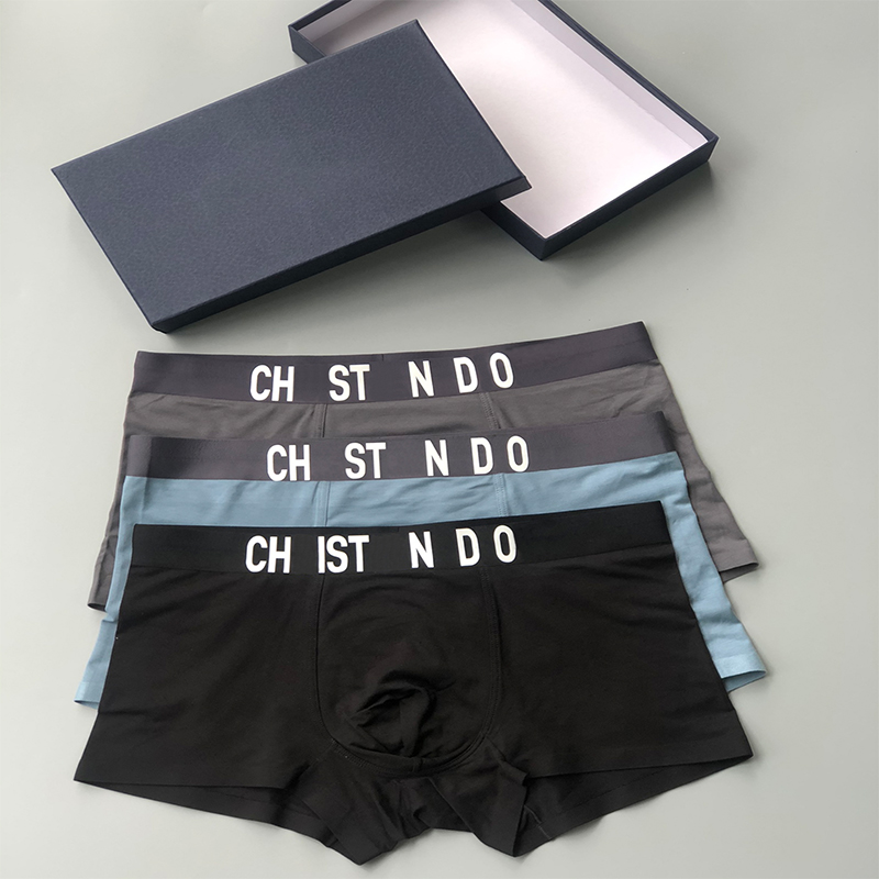 2022 Mens Psd Underwears Designer Underpants Shorts Boys Ice Silk Underwear Summer Men Seamless Boxer Ultra Thin Loose Breathable Tide Brand Boxe
