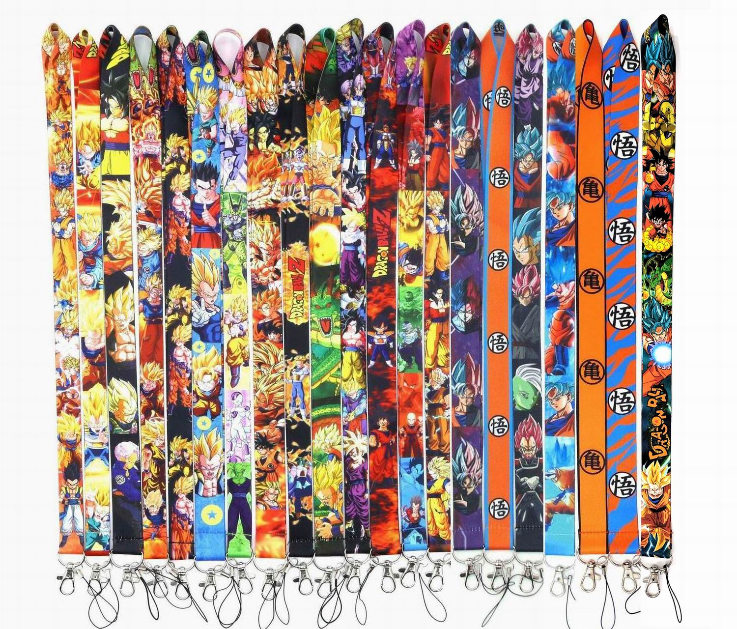 

Cell Phone Straps & Charms Small Wholesale New 100pcs Japan Anime Lanyard Fashion Keys Neck Holders for Car Key ID Card Mobile for boy girl #71