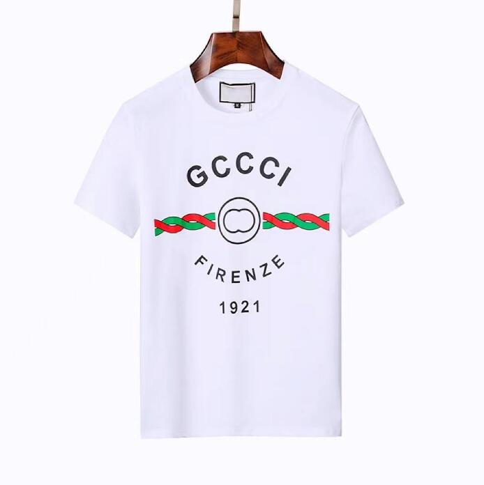 2022 Designers pour hommes T-shirt homme tshirts pour femmes avec lettres Imprimer les manches courtes d'été Men de taille lâche