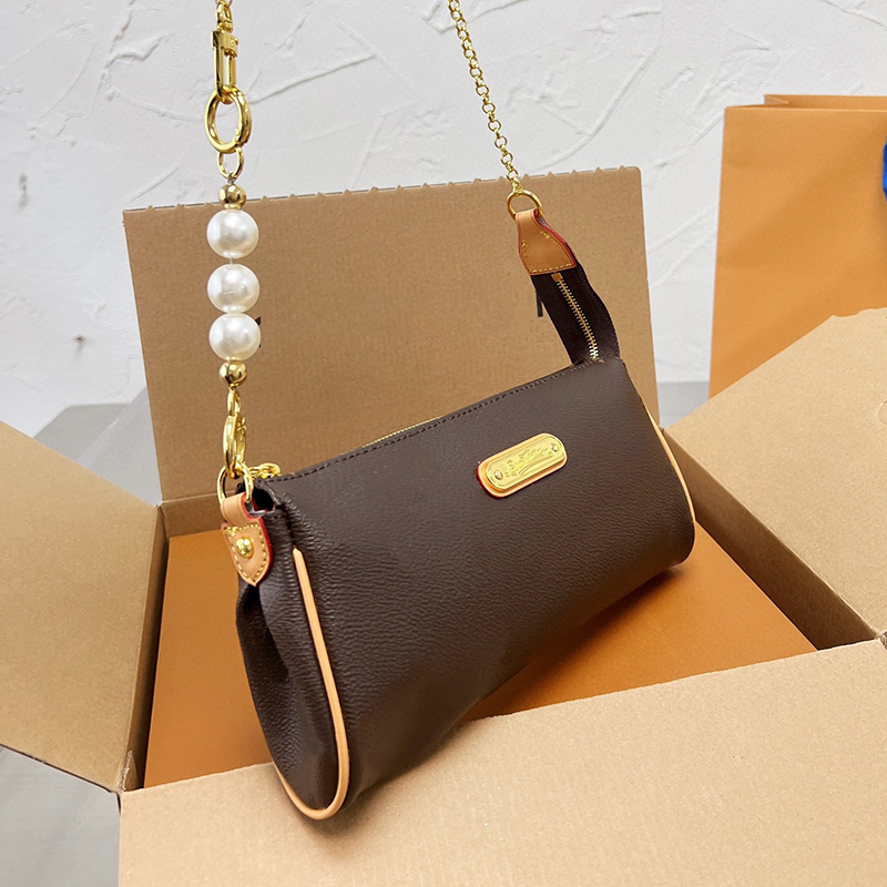 

LVS Bags For Womens Handbags Designers Luxury Totes Crossbody Bag multicolour Fashion Capacity Versatile Shoulder Louiss 7A High Quality Mens purses D6VF, Brown flower