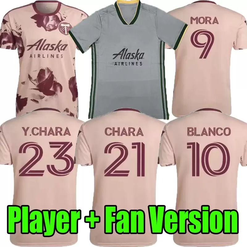 

PLAYER FAN EDITION 2022 2023 MLS Portland Timbers Soccer Jersey MORA NIEZGODA Away Heritage Rose Kit Major League 21 22 23 Football Shirt BLANCO WILLIAMSON ASPRILLA