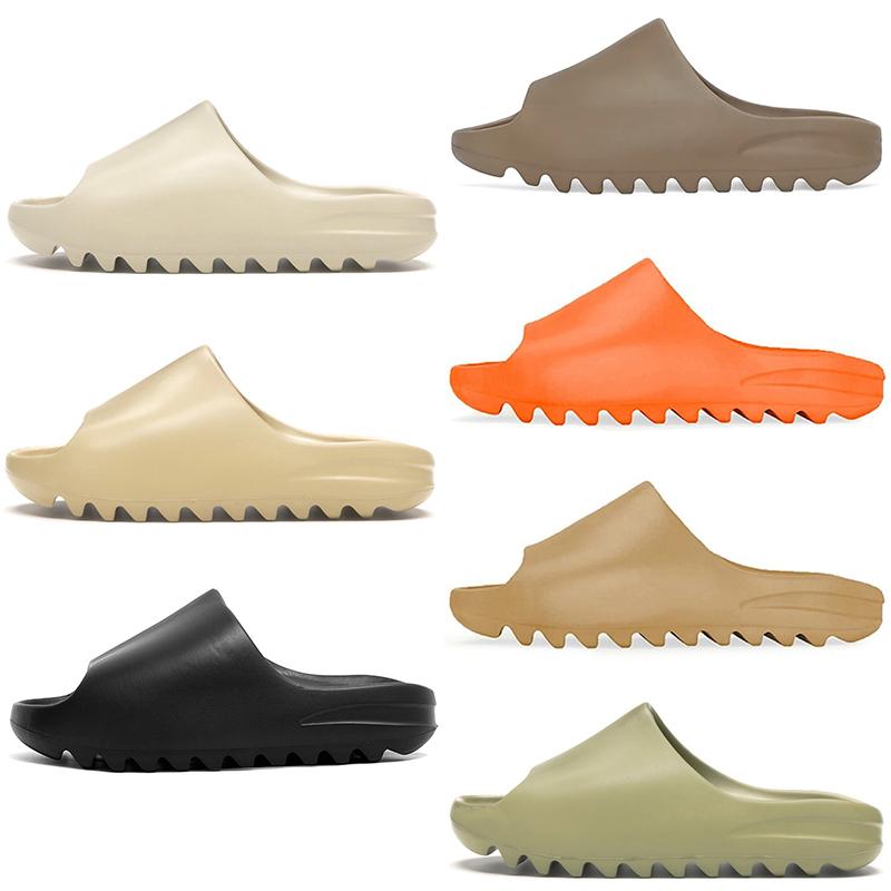 

Designer West Slides For Men Women Outdoor shoes Bone Enflame Orange Earth Brown Mens Womens Sa JFS''Yeezies''Yezzies''350 35 V2 Boost Kany