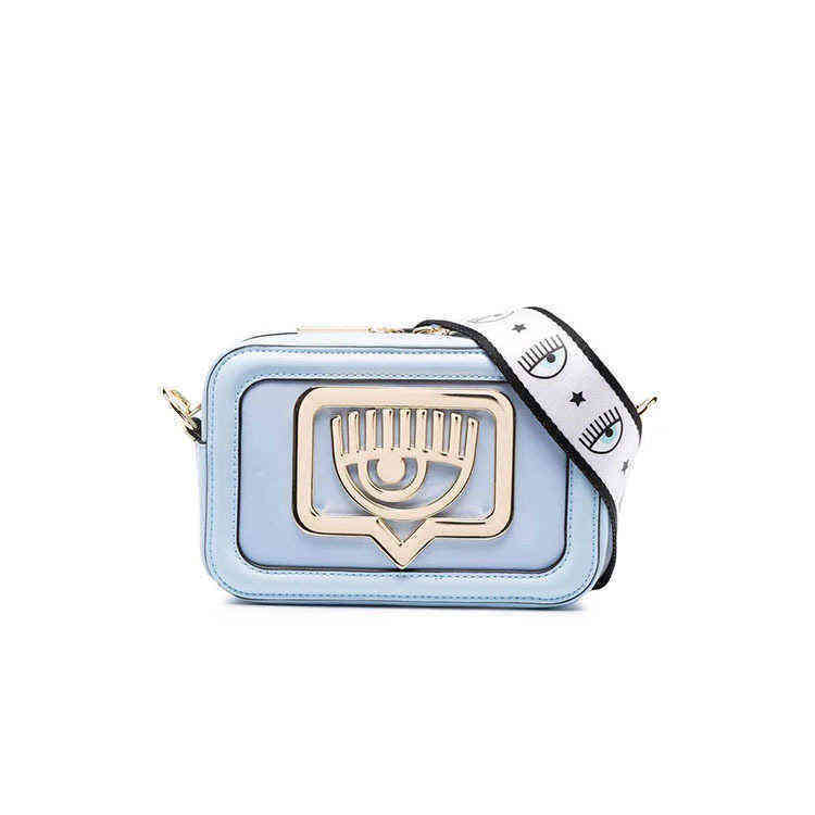 

Chiara Camera Bag Female Spring and Summer Messenger High Texture Personalized Fashion Casual One Shoulder Small Square 0711, Black