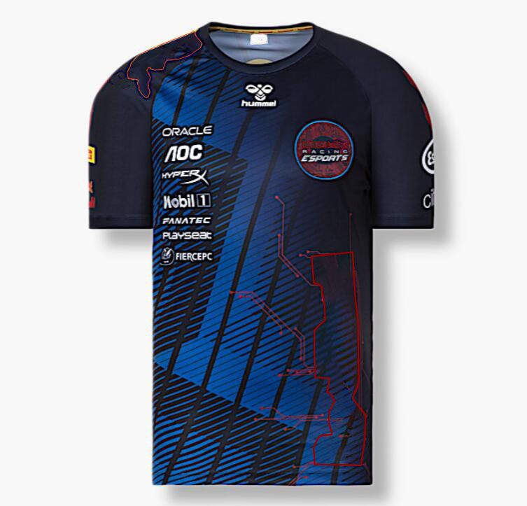 

2022 summer round neck shirt new F1 racing short sleeve same custom P8XZ