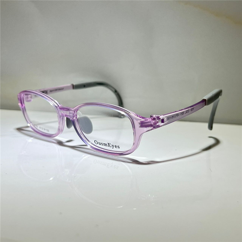 

OusmEyes Y03 Optical EYEGLASSES For Unisex Retro Style Anti-blue Light Lens Plate Memory Plastic Full Frame With Box