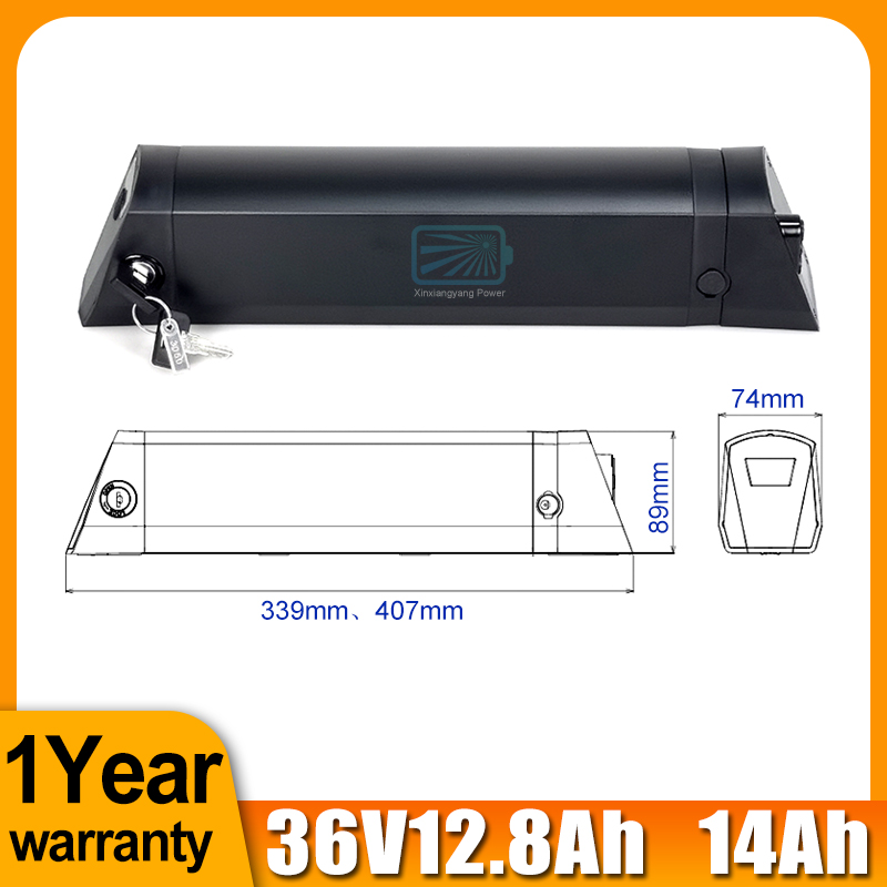

10s3p 36v 10.5Ah lithium ion 36v 10s4p down tube ebike battery 12.8ah 14ah for electric bicycle