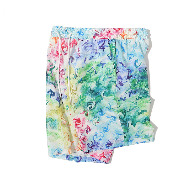 

Summer Fashion Shorts Designer Board Shorts Gym Mesh Sportswear Quick Dry Swimwear Printed Men's Clothing Swimming Beach M-3XL, 04
