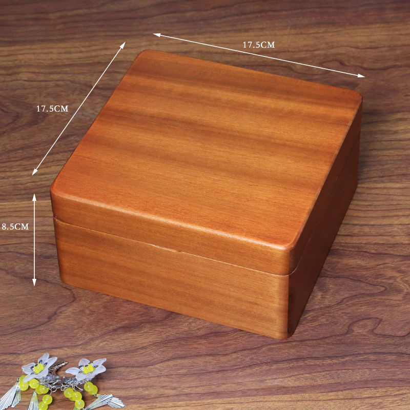 

20023 Jewelry Box ,ring and necklace box hand-made wooden customized watches.