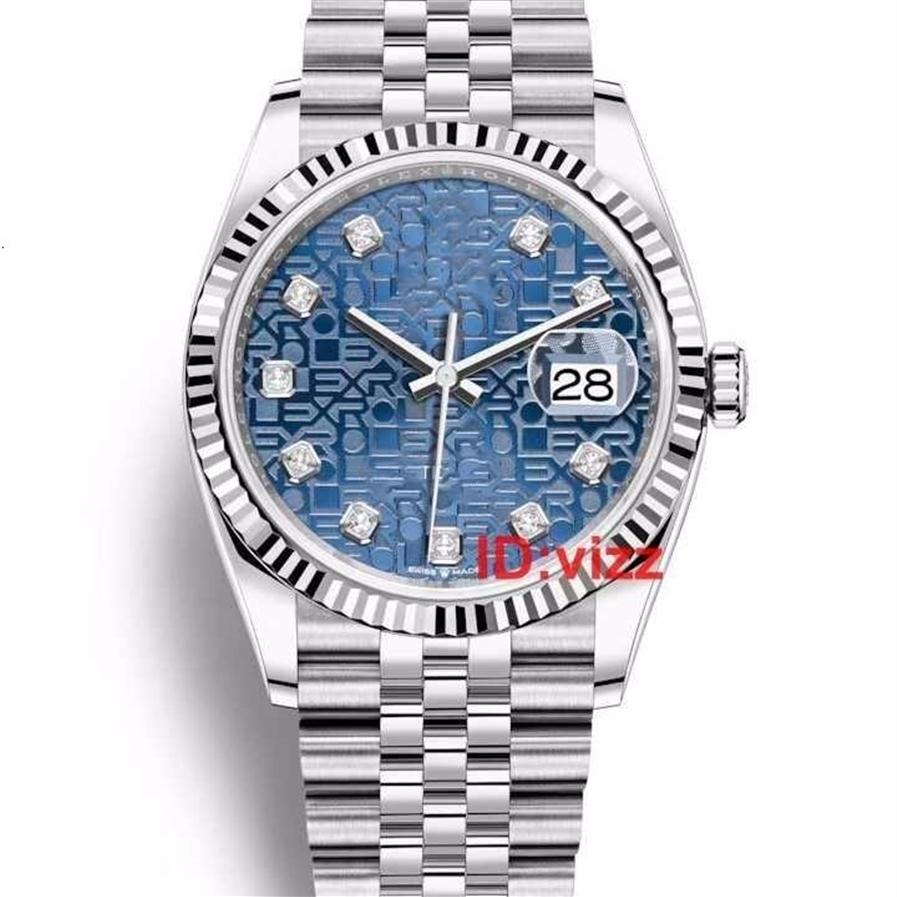 s Luxury Mens Watches Datejust 36mm Automatic Mechanical JUBILEE Bracelet Womens Mens Diamond Designer Wristwatches Watch220a