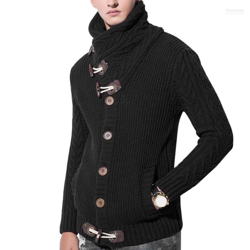 

Men's Sweater Autumn And Winter Jacket Knit 11.13 Sweaters Time22, Black