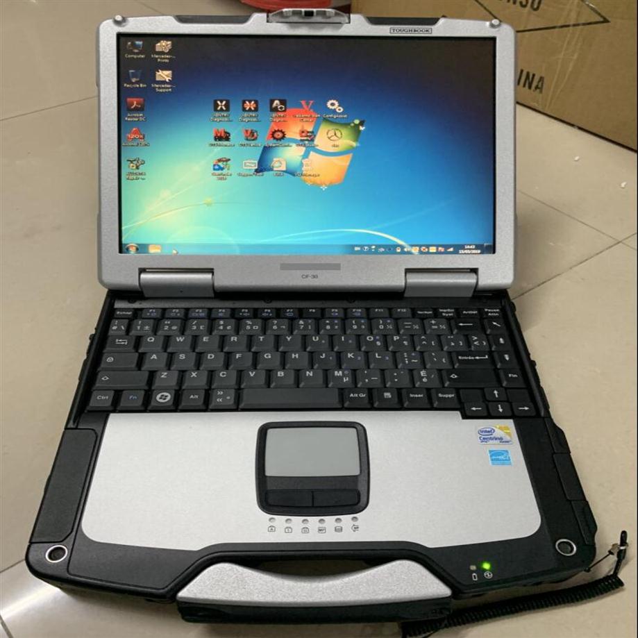 AllData Computer Auto Repair Tool Toutes les données 10.53 HDD 1 To Installation du logiciel avec ordinateur portable Touchbook CF30 4G Screen287