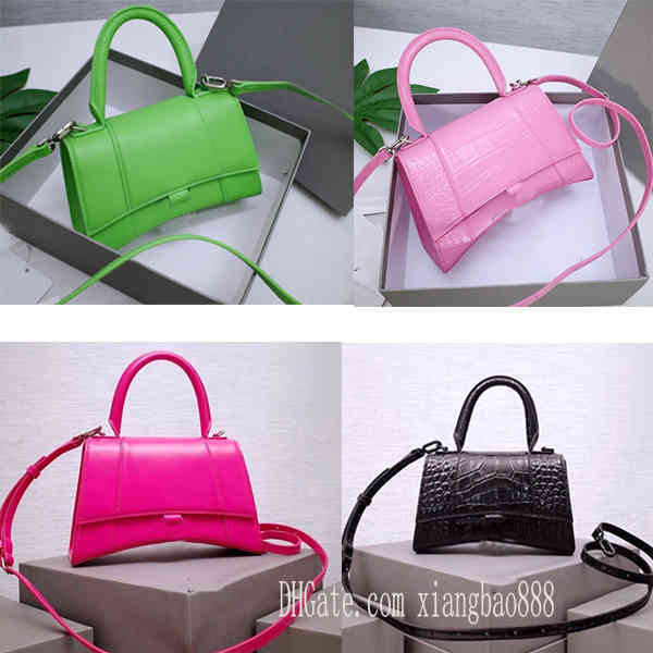 

Handbags Balencaigass Designer Womens Shape Alligator Pink Handbag Flap Chain Bags Hourglass Women Clutch Messenger Crossbody Purse Shopping, 14