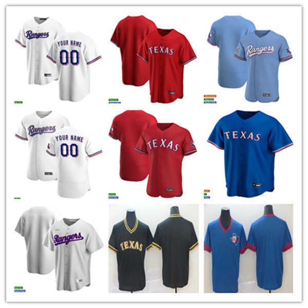 

Men Women Youth Texas''Rangers''49 Charlie Hough 33 Kevin Millwood 0 Al Oliver 25 Rafael Palmeiro 36 Gaylord Perry Custom Baseball Jersey, Color