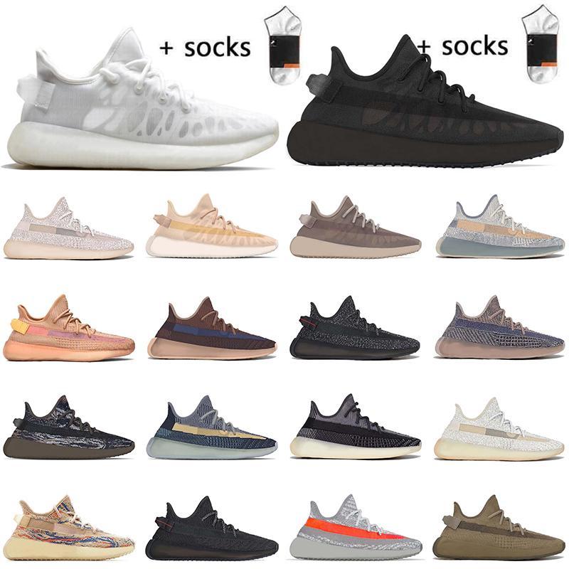 

Big Size Us 13 MX Oat Rock Womens Mens Running Shoes Beluga Reflective Ash Fade Pearl Zebra Asriel Mo EhR''Yeezies''350''Yezzies''v2 Kanyes, Item.11