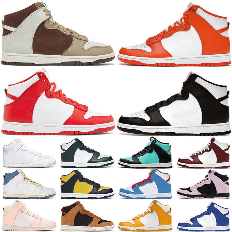Hommes femmes chaussures décontractées Championnat Championnat Championnat Navy Panda Crimson Tint Russet Dark Game Royal Syracuse Spartan Green