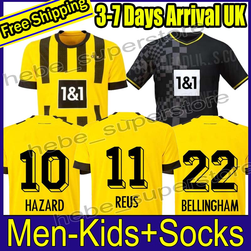

22 23 dortmund HAALAND REUS soccer jersey 2022 2023 Limited Edition BELLINGHAM men kids REYNA BRANDT EMRE CAN Malen Guerreiro football shirts, 22-23 home